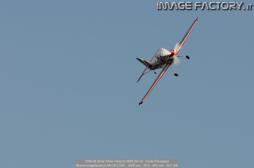 2008-09-20 Air Show Varazze 0593 Zlin 50 - Guido Racioppoli